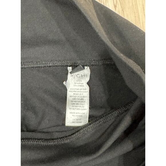 Michi Womens Black Leggings Pant Yoga Active Workout  Large L - Picture 2 of 5